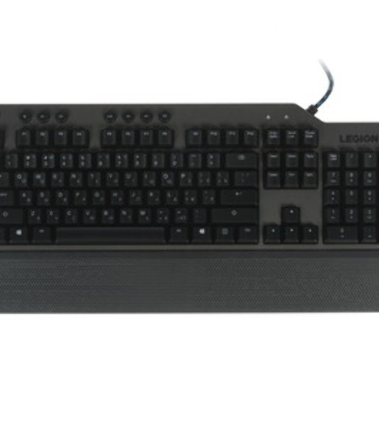 Клавиатура Lenovo Legion K500 RGB Mechanical проводная, USB Type-A, серый