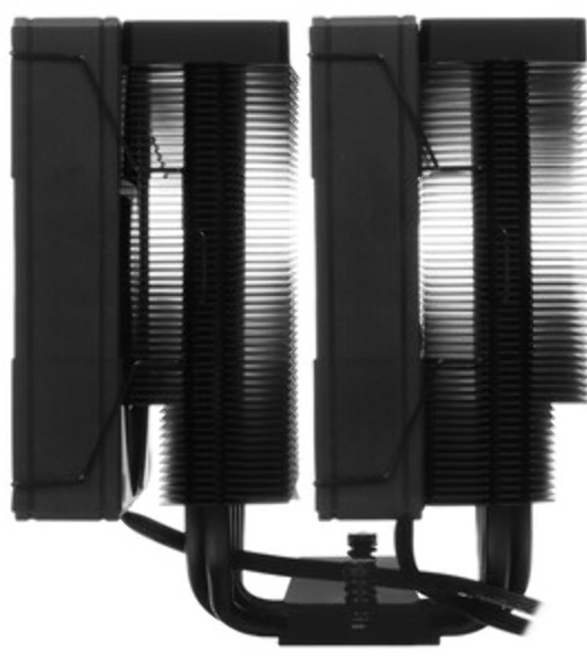 Кулер ID-Cooling Frozn A620 черный 120мм алюминий/медь 2000rpm 30db 4-pin 270W 154мм