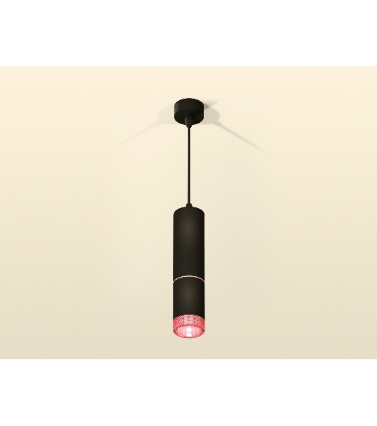 Светильник Ambrella Light XP6313030 SBK/PI черный песок/розовый MR16 GU5.3 (A2302, C6343, A2063, C6313, N6152)