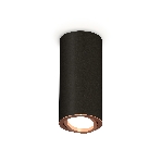 Светильник Ambrella Light XS7443005 SBK/PPG черный песок/золото розовое полированное MR16 GU5.3 (C7443, N7005), фото4