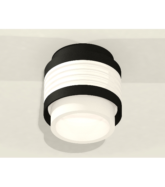 Светильник Ambrella Light XS8432001 SBK/FR черный песок/белый матовый GX53 (C8432, N8401)