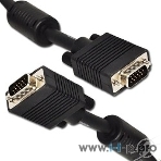 Кабель Gembird/Cablexpert VGA Premium, 15M/15M, 10м, черный, тройной экран, феррит.кольца, фото2