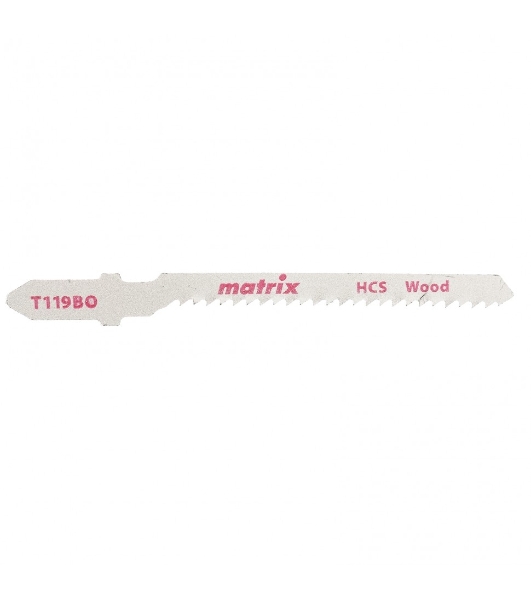 Полотна для электролобзика Matrix по дереву, 3 шт.T119BO, 50 x 2 мм, HCS, фигур. рез