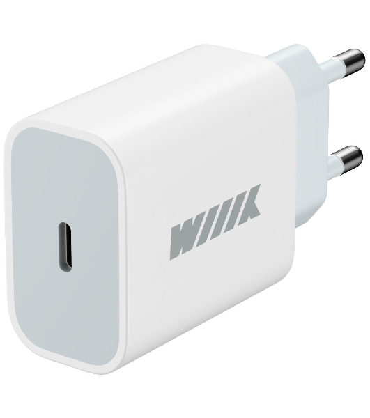 Сетевое зарядное устройство Wiiix UNN-4-1-01-PD 20W 3A (PD) USB Type-C белый