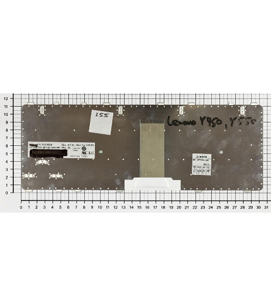 Клавиатура для ноутбука Lenovo IdeaPad Y450 Y450A Y450G Y550 Y550A Y460 Y560 B460 белый