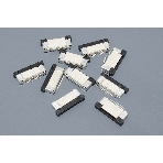 Разъем FPC Half Coverage Bottom Contact 0.5K-BX-12PWB 12 pin высота 2мм шаг 0,5мм 10 шт, фото 1