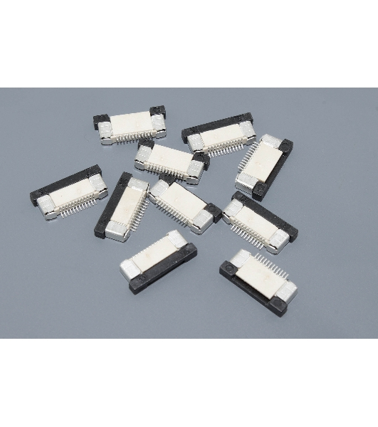 Разъем FPC Half Coverage Bottom Contact 0.5K-BX-12PWB 12 pin высота 2мм шаг 0,5мм 10 шт