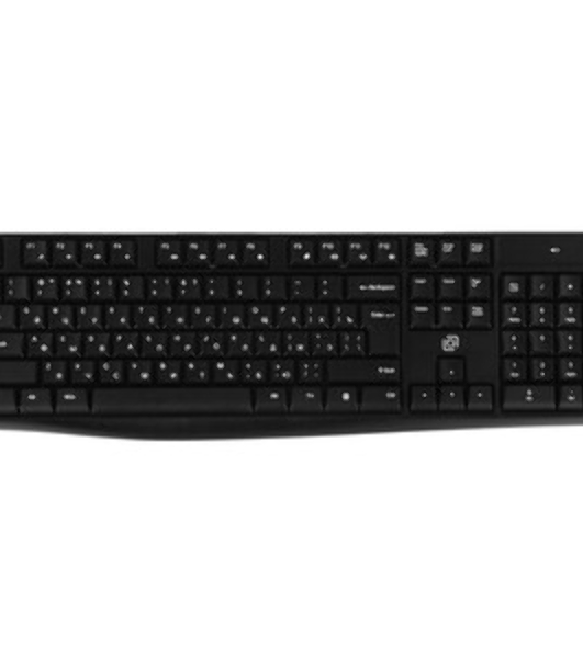 Комплект клавиатура+мышь Oklick S260W беспроводной, USB, 1600 DPI, чёрный