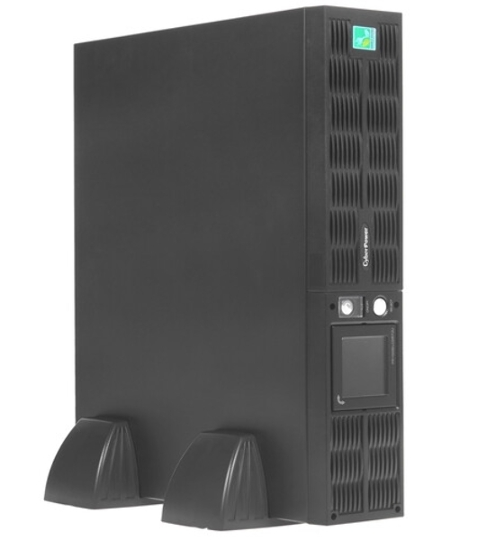 Источник бесперебойного питания CyberPower PR1500ELCDRT2U/1500 ВА/1350 Вт/USB/RJ-11/RJ-45/8 х IEC 320 C13 (компьютерная)
