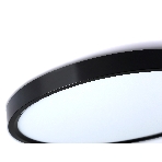 Потолочный светодиодный светильник Ambrella light FZ3050 BK черный IP44 24W+10W 6400+6400К D300*40 (Без ПДУ), фото8