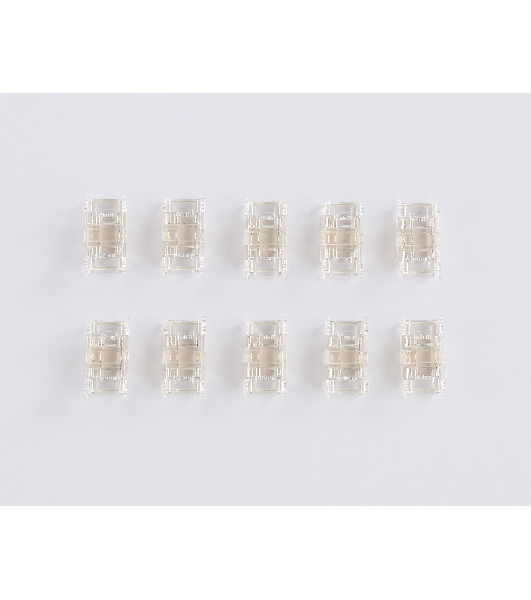GS6366 Соединитель прямой COB CCT 12/24V для лент 8mm (3 конт.) (10шт)