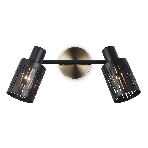 Светильник Ambrella light TR8668/2 BK/SB чёрный/бронза E14/2 max 60W 360*100*190, фото8