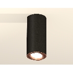 Светильник Ambrella Light XS7443005 SBK/PPG черный песок/золото розовое полированное MR16 GU5.3 (C7443, N7005), фото3