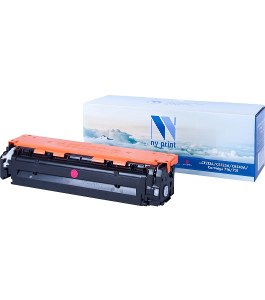 Картридж лазерный NVPrint совместимый HP CF213A/CE323A/CB543A/Canon 716/731 Magenta для LaserJet Color Pro M251n/M251nw/M276n/M276nw/CP1525n/CP1525nw/CM1415fn/CM1415fnw/CP1215/CM1312/CM1312nfi/CP1215/Canon i-SENSYS LBP5050/LBP5050n/MF8030Cn/MF8040Cn/MF8050Cn/MF8080Cw/LBP-7100Cn/7110Cw (1600k)