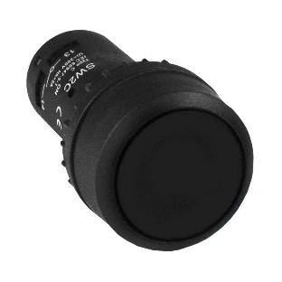 Кнопка SW2C-11 возвратная черная NO+NC EKF sw2c-11s EKF