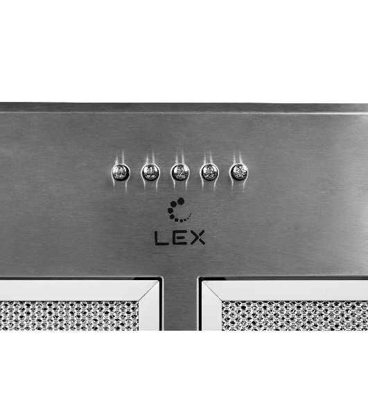 Вытяжка встраиваемая LEX GS Bloc P 900 нержавеющая сталь управление: кнопочное (1 мотор)