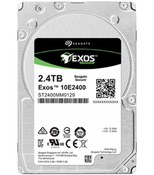 Жесткий диск Seagate 2.4Tb SAS 12Gb/sST2400MM0129 2.5' Exos eMLC 16Gb 10000rpm 256MB 512e
