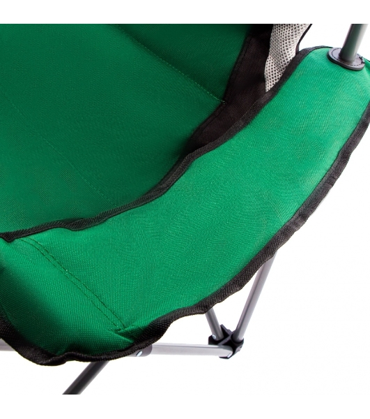 Кресло складное Palisad Camping с подлокотниками и подстаканником 60x60x110/92 см