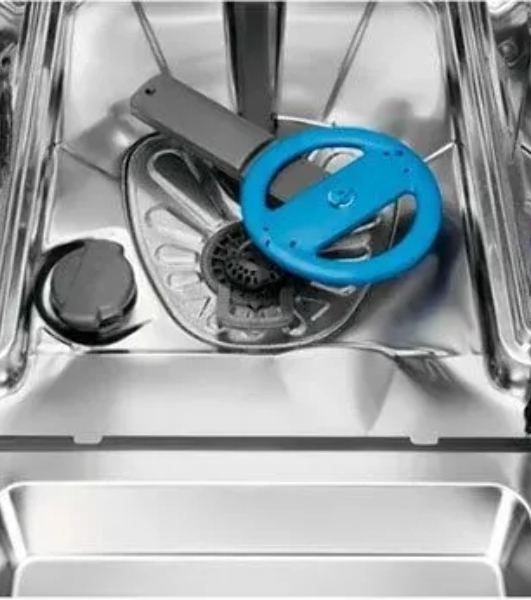 Встраиваемая посудомоечная машина Electrolux KESC2210L, черный, 44.6 см, 9 компл., 44 дБ, класс E