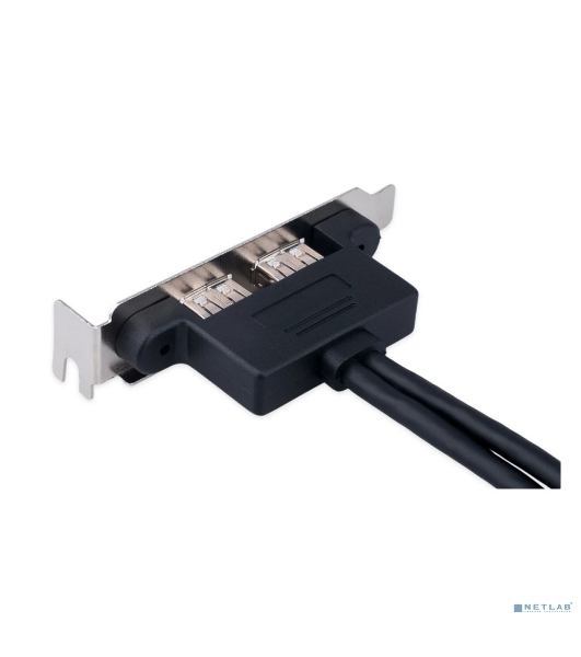 Планка USB 3.0 на заднюю панель низкопрофильная Cablexpert CC-USB3-RECEPTACLE-LP, 2 порта USB