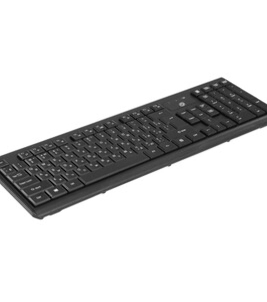 Комплект клавиатура+мышь Oklick S269W беспроводной, USB, 1600 DPI, чёрный