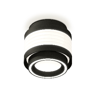 Светильник Ambrella Light XS8432002 SBK/FR черный песок/белый матовый GX53 (C8432, N8434)