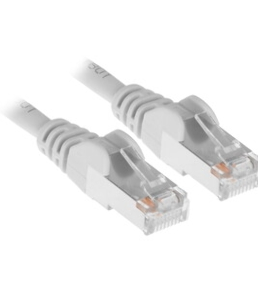 Патч-корд LANMASTER TWT UTP cat.5e, с заливными колпачками, 7.0 м, серый
