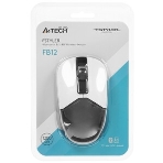 Мышь беспроводная A4Tech Fstyler FB12 белый, 1200 dpi, радиоканал, Bluetooth, USB, кнопки - 3, фото22