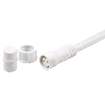 Гирлянда Neon-night LED Galaxy Bulb String 10м, белый каучук, 30 лампx6 LED теплый белый, влагостойкая IP65, фото4
