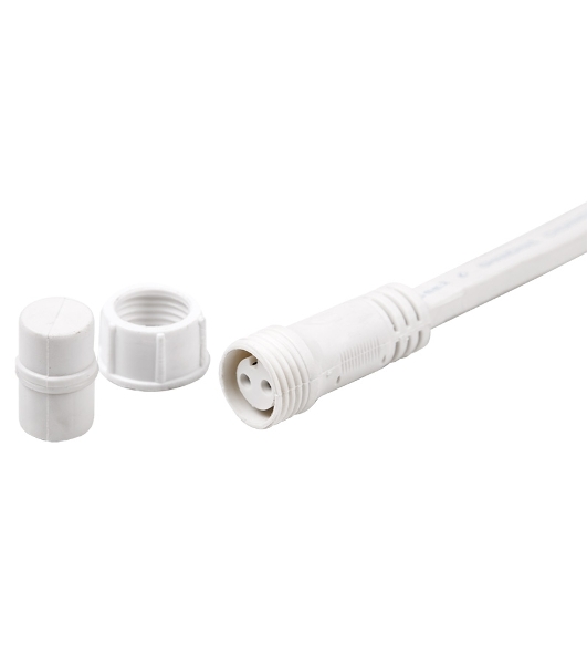 Гирлянда Neon-night LED Galaxy Bulb String 10м, белый каучук, 30 лампx6 LED теплый белый, влагостойкая IP65
