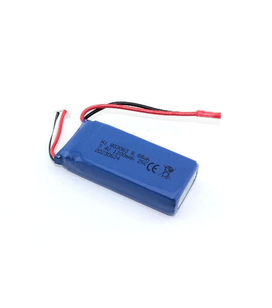 Аккумулятор Li-Pol 7.4V 803063 1200mAh JST
