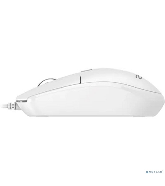 Мышь проводная Acer OMW401 белый, 2000 dpi, USB, кнопки - 4