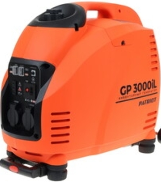 Электрогенератор бензиновый инверторный Patriot 3000il, 3.5 кВт, 63 дБ, 31.5 кг