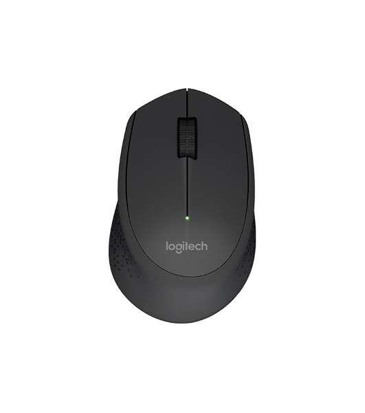 Мышь беспроводная Logitech M280 черный, 1000 dpi, радиоканал, USB, кнопки - 3
