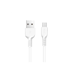 Кабель HOCO USB X20 Flash для Micro USB 2А, 1м, белый
