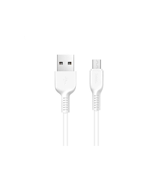 Кабель HOCO USB X20 Flash для Micro USB 2А, 1м, белый