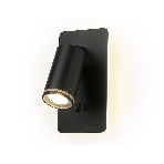 Настенный светильник с выключателем Ambrella light FW2466 BK черный GU10 max 12W+LED 4200K 9W 185*105*150, фото8