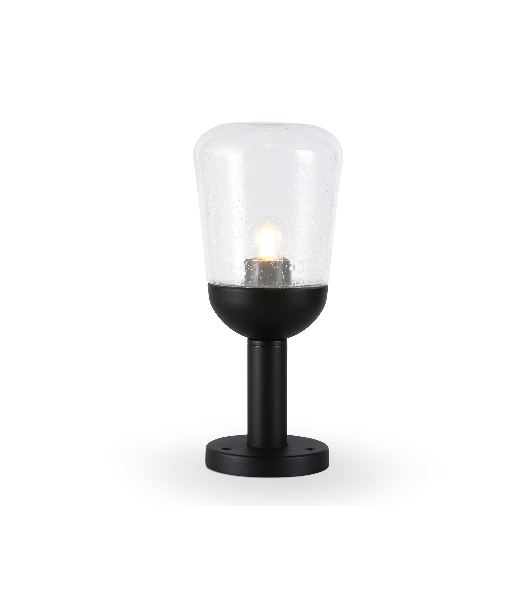 Светильник Ambrella light ST2085 BK/CL черный/прозрачный IP54 E27 max 40W D150*350
