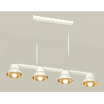 Светильник Ambrella light XB9151101/4 SWH/PYG/CL белый песок/золото желтое полированное/прозрачный GX53 (C9151, N8144), фото4