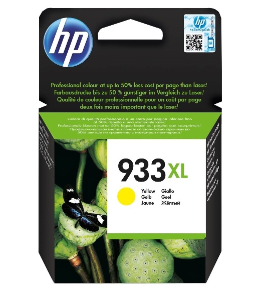 Картридж струйный HP №933XL CN056AE желтый для HP OJ 6700/7100 (825стр.)