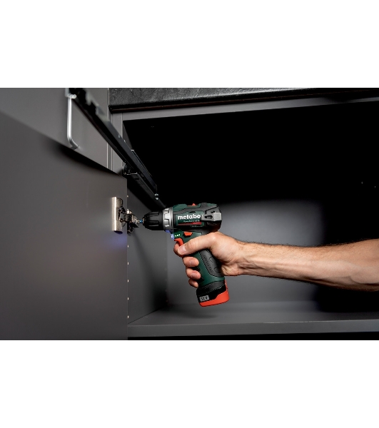 Дрель-шуруповерт Metabo PowerMaxx BS BL 12, 12 В, 2 Ач, 38 Нм, бесщеточный
