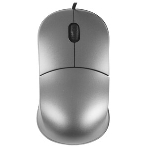 Мышь проводная Qumo Simple Office M92 серый, 1000 dpi, USB, кнопки - 3, фото2
