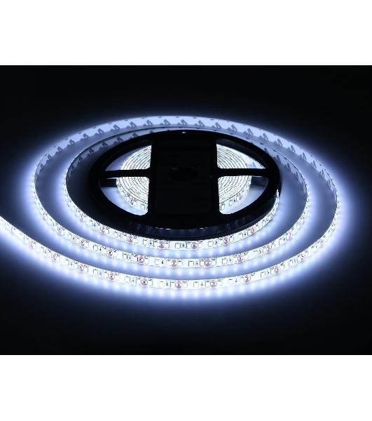 Светодиодная лента Ambrella light GS1203 2835 120Led/ 9.6W m/ 12V IP65 6500K/ 5000*8*2.27mm (2 конт.)