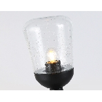 Светильник Ambrella light ST2085 BK/CL черный/прозрачный IP54 E27 max 40W D150*350, фото4