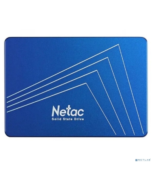 Накопитель SSD Netac N600S, 512Gb, SATA III, 2.5', R/W 540/490