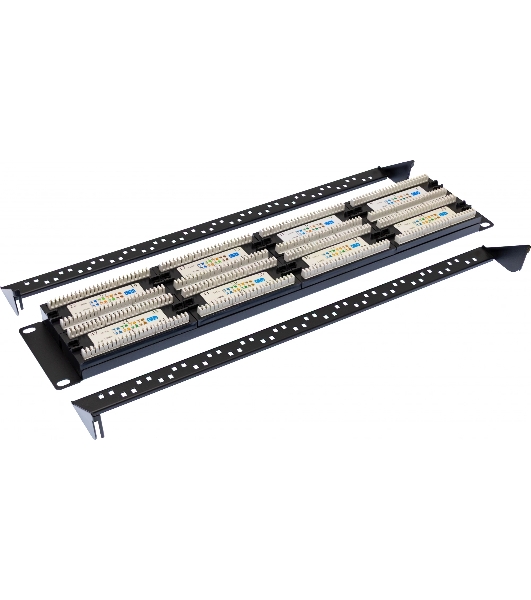 Патч-панель 19', 48хRJ-45, UTP, Cat.5e, 2U