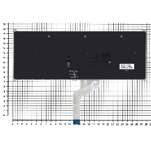 Клавиатура для ноутбука Acer Swift 5 SF514-52T серебристая с подсветкой