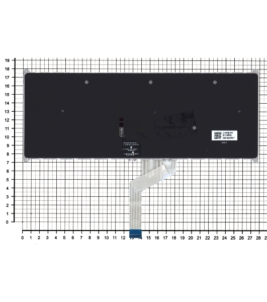 Клавиатура для ноутбука Acer Swift 5 SF514-52T серебристая с подсветкой