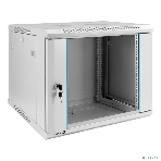 Шкаф телекоммуникационный 19' настенный 9U ExeGate EC-WM-9U.450.G.GREY (19', 9U, 600x450x500 мм (ШхГхВ), передняя дверь закаленное стекло, съемные боковые панели, пыле- и влагозащита IP23, светло-серый RAL 7035), фото17