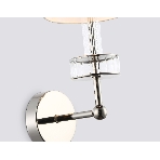 Настенный светильник Ambrella light LH71005 BN/WH никель/белый E14 max 40W 210*150*355, фото5